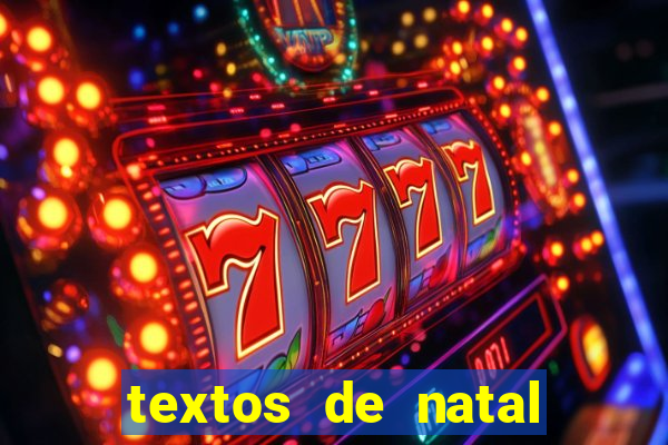 textos de natal para leitura